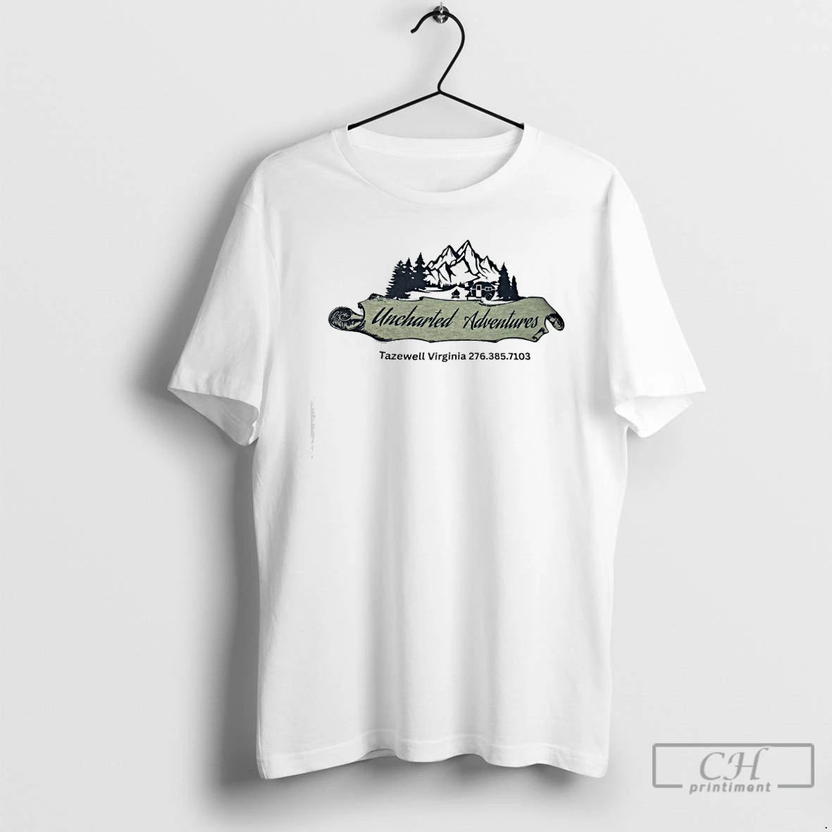 Premium Uncharted Adventures Tazewell Virginia 276 385 7103 Phone Number Graphic T-Shirts, Hoodie, Sweatshirt