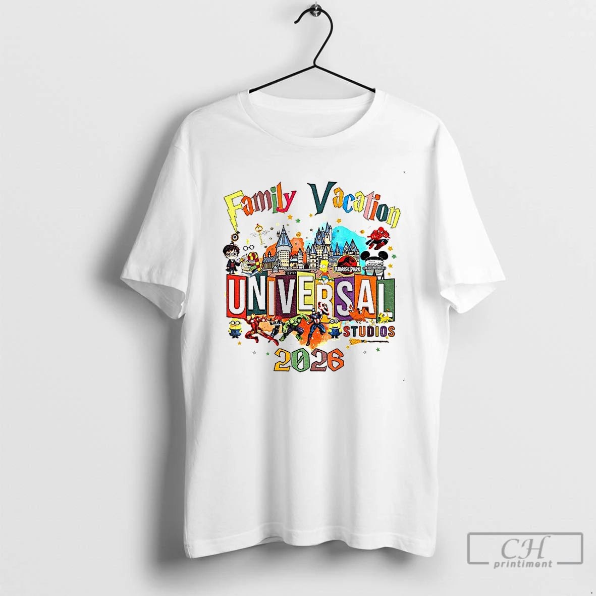 Premium Universal Studios Family Vacation Group Trip 2026 T-Shirts, Hoodie, Sweatshirt | PodTeesHub.com