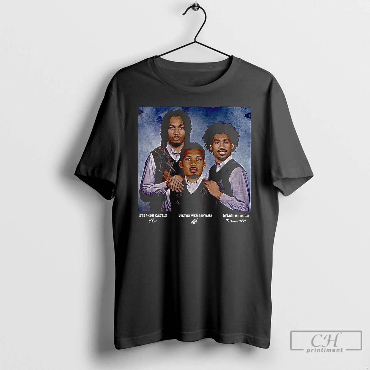 Premium Victor Wembanyama Stephon Castle Dylan Harper Nba Spurs Step Bros T-Shirts, Hoodie, Sweatshirt | PodTeesHub.com