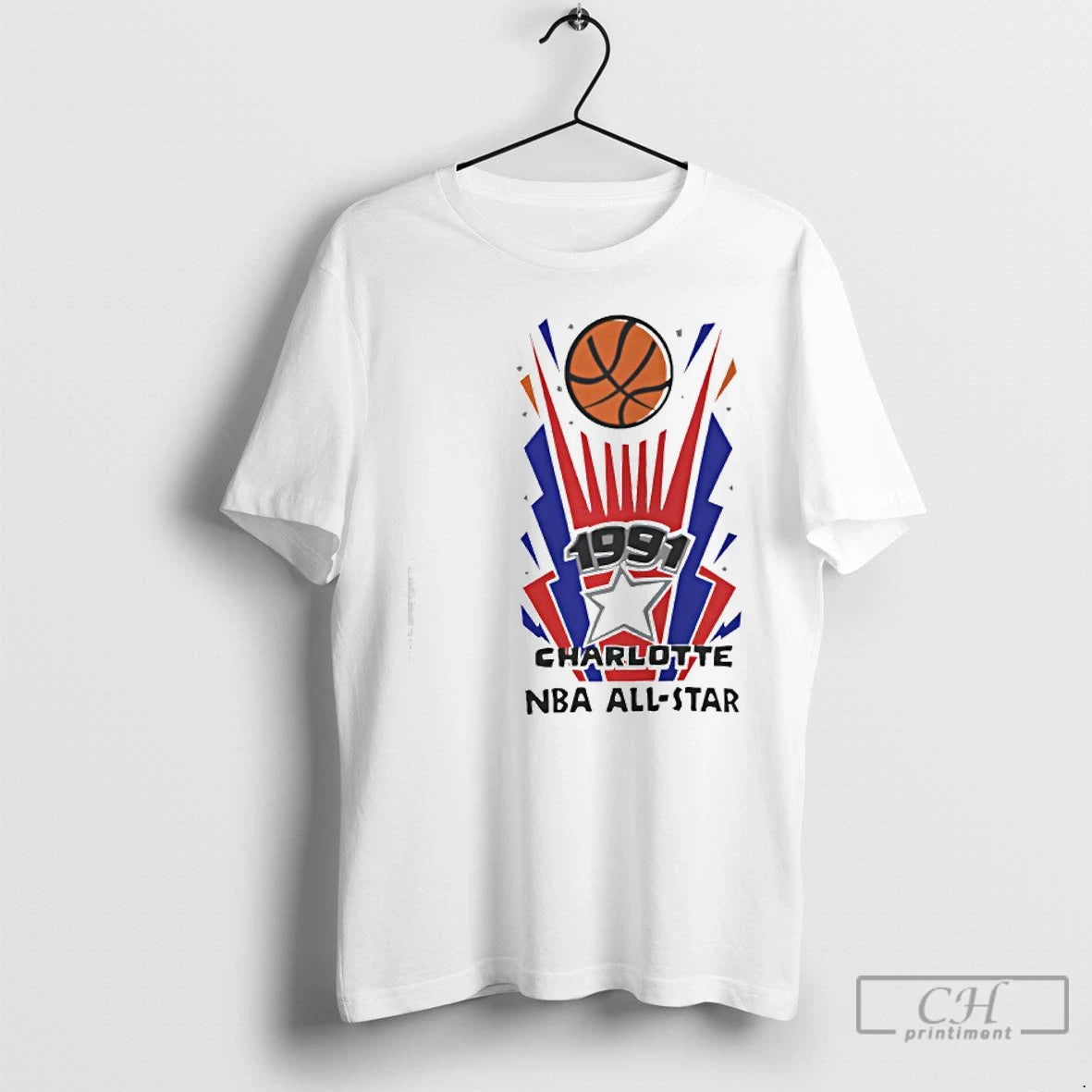 Premium Vintage 1991 Charlotte Nba All Star Game T-Shirts, Hoodie, Sweatshirt | PodTeesHub.com
