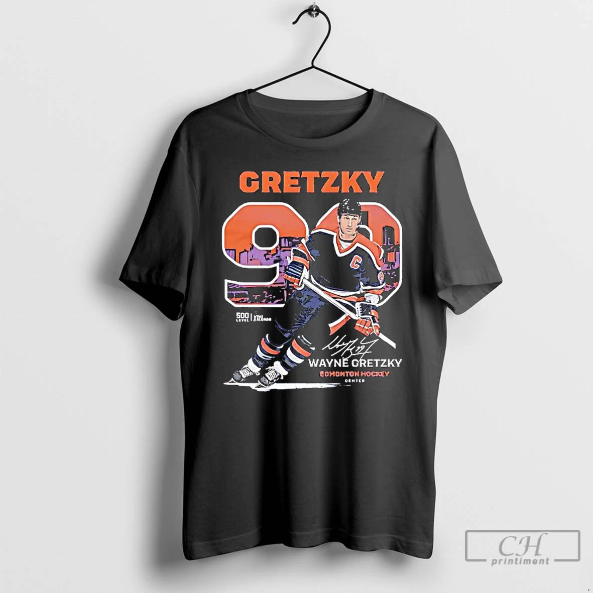 Premium Wayne Gretzky Edmonton Hockey 90 Signature Graphic T-Shirts, Hoodie, Sweatshirt | PodTeesHub.com