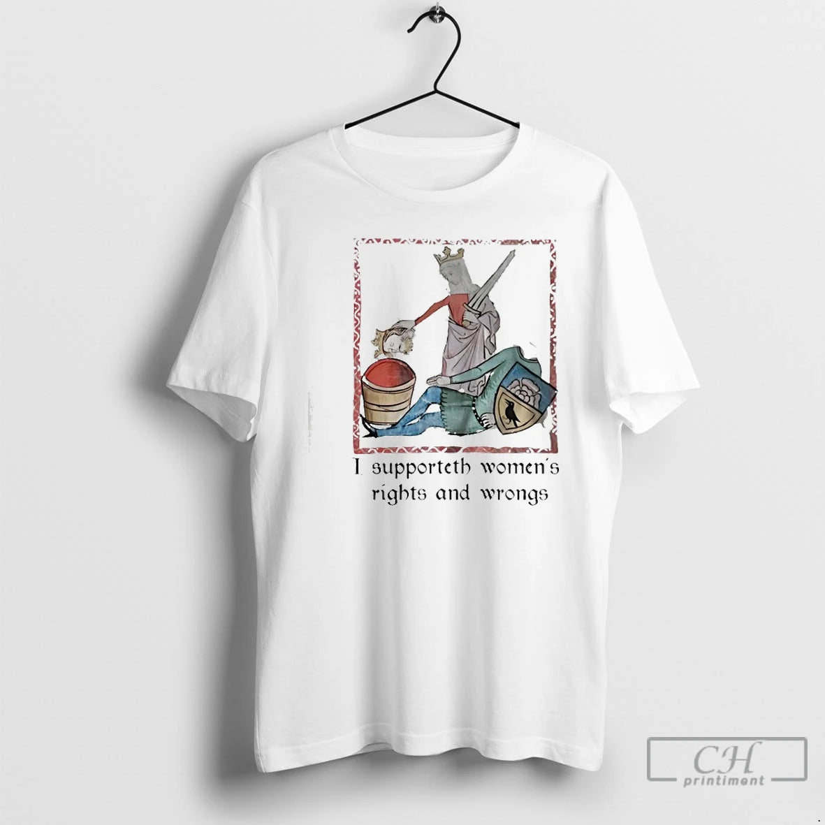 Premium Women Behead I Supporteth Womens Rights And Wrongs T-Shirts, Hoodie, Sweatshirt | PodTeesHub.com