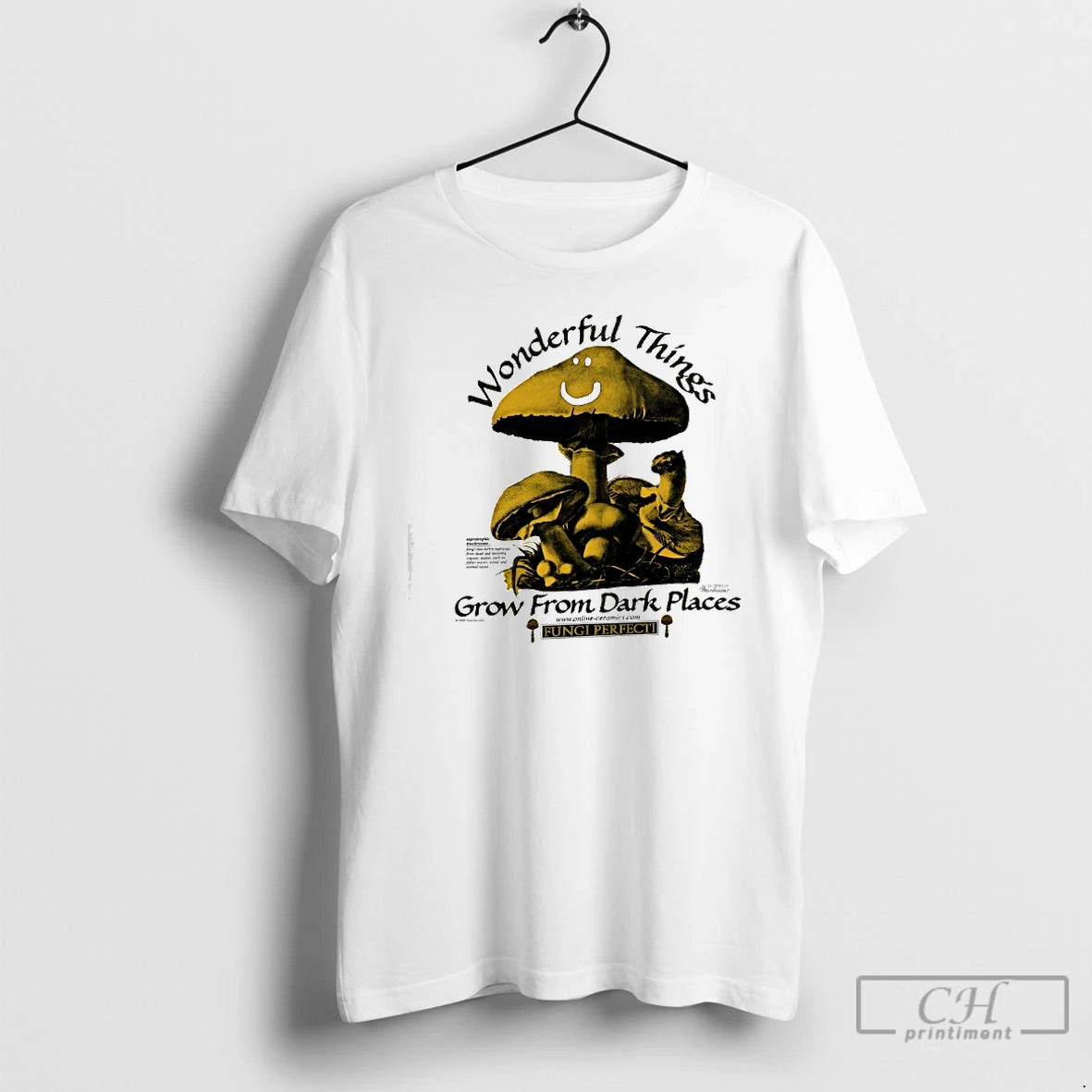 Premium Wonderful Things Grow From Dark Places T-Shirts, Hoodie, Sweatshirt | PodTeesHub.com