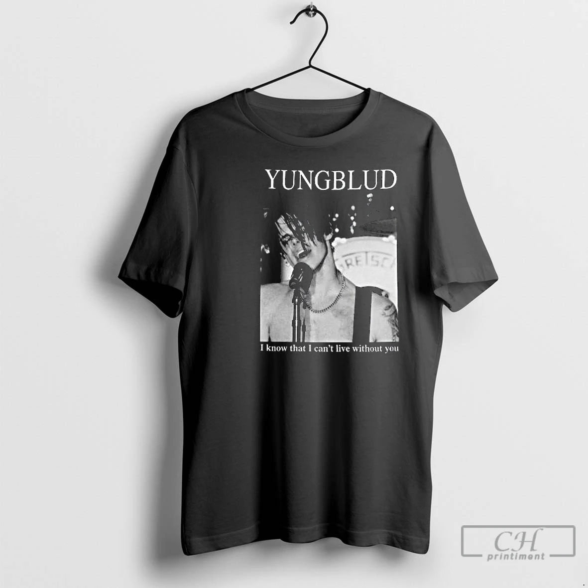 Premium Yungblud Zombie I Know That I Cant Live Without You Circle Black T Shirts Hoodie, Sweatshirt | PodTeesHub.com