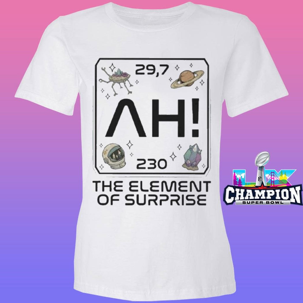 Project Hail Mary Ah Element Of Surprise Sci-fi Space Novel Shirt
