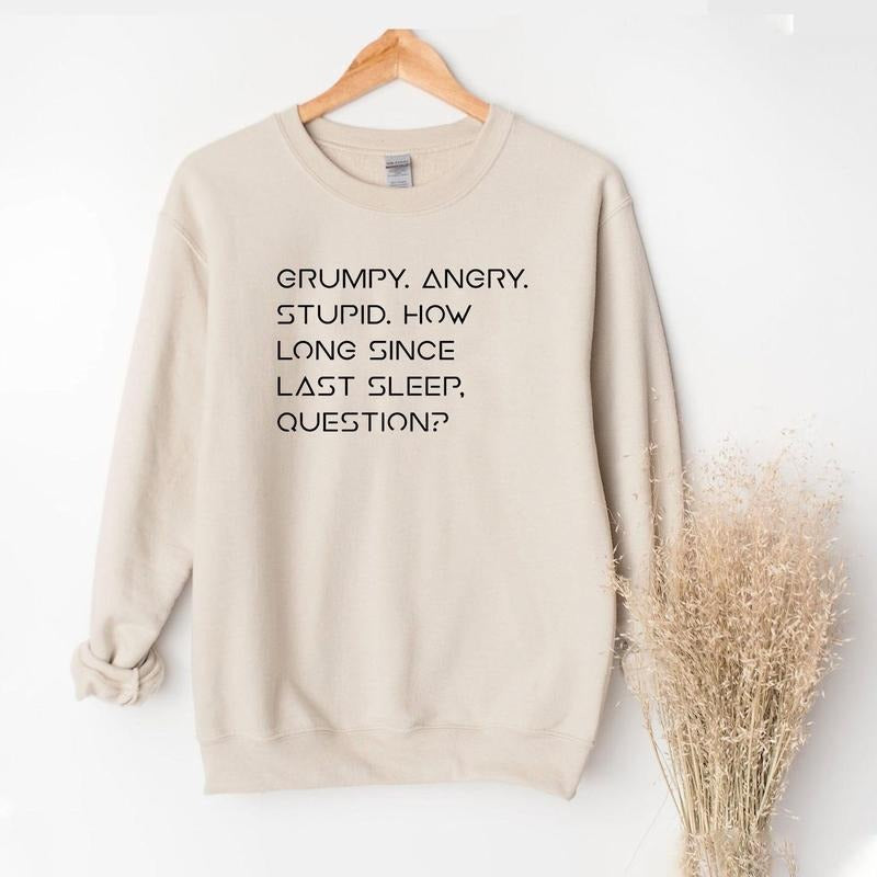Project Hail Mary Sweatshirt and Hoodie, Bookish Shirts, Grumpy Rocky Quote, Science Fiction, Adventure Shirts, Mars...