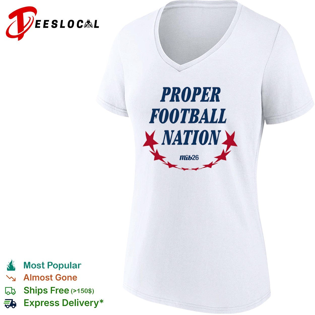 Proper Football Nation shirt