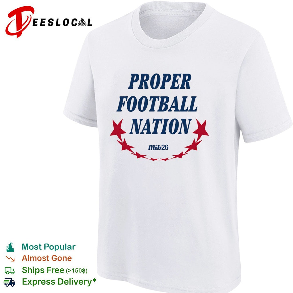 Proper Football Nation shirt