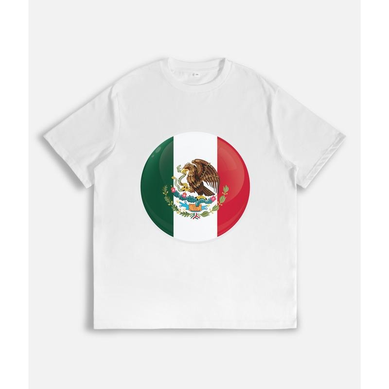Proud and Patriotic T - Shirt: Mexican Flag Emblem Hoodie, Sweatshirt | PodTeesHub.com