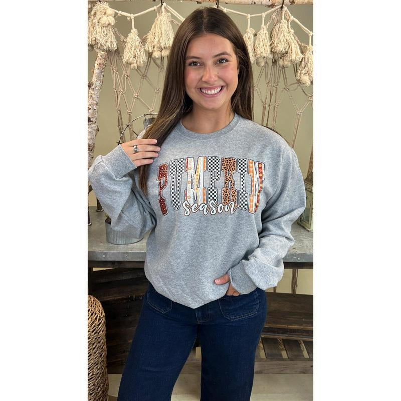 Pumpkin Season Halloween Graphic Sweatshirt T-Shirts, Hoodie | PodTeesHub.com