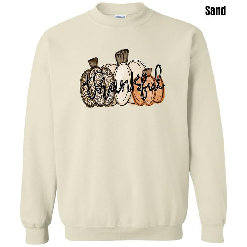 Pumpkin Thankful Trio Sweatshirt 'NLB' T-Shirts, Hoodie | PodTeesHub.com