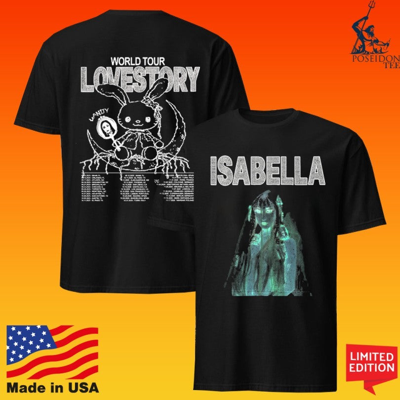 Farmer’s Daughter Isabella Lovestory Tour 2026 T-shirt