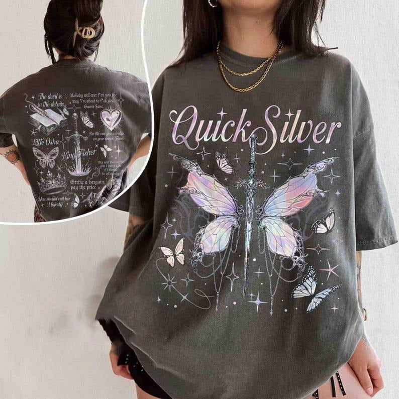 Quicksilver Two-sided Comfort Colors Shirt For Fan, Saeris Fane Kingfisher T Shirt, Little Osha Fantasy Tee, Gift For...
