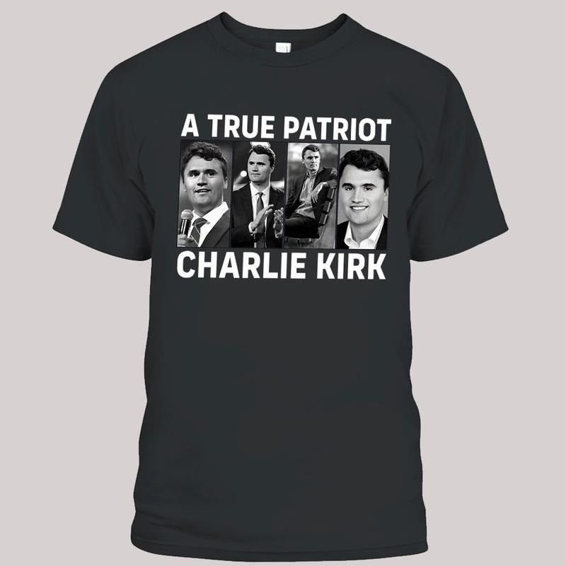 RIP Charlie Kirk Shirt | True Patriot Graphic Tee, Rest In Peace Charlie Kirk, Thank you Charlie Tee style 05 Hoodie,...