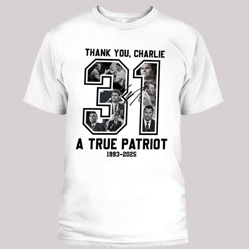 RIP Charlie Kirk Shirt | True Patriot Graphic Tee, Rest In Peace Charlie Kirk, Thank you Charlie Tee style 09 Hoodie,...