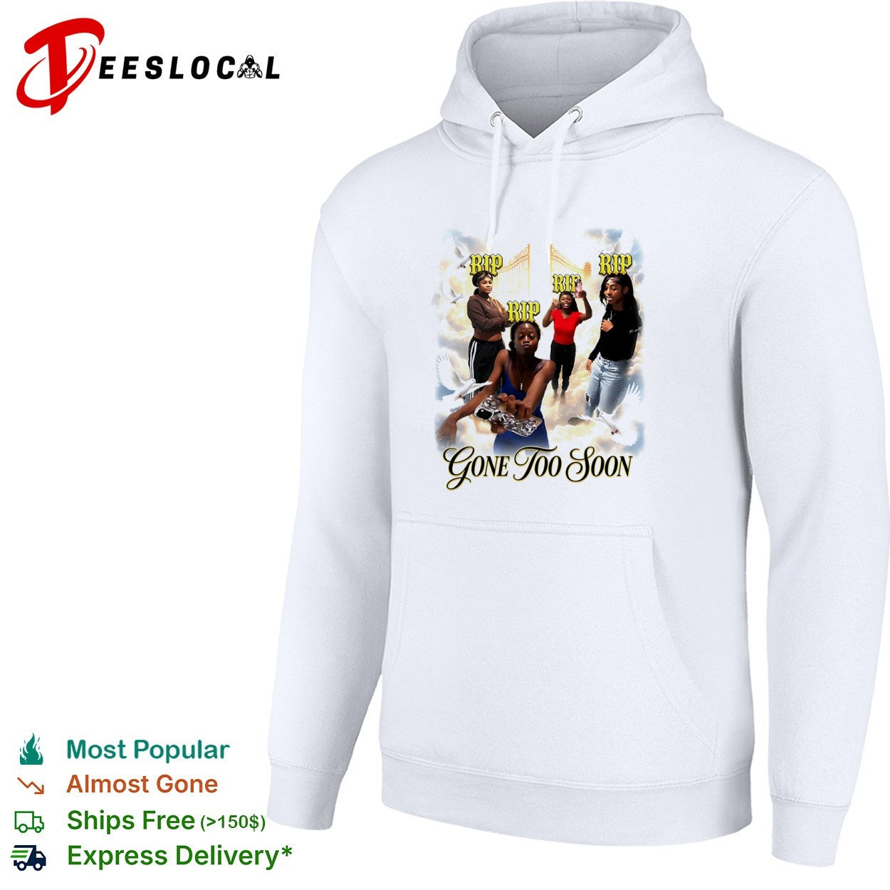 RIP Gone Too Soon Memorial shirt