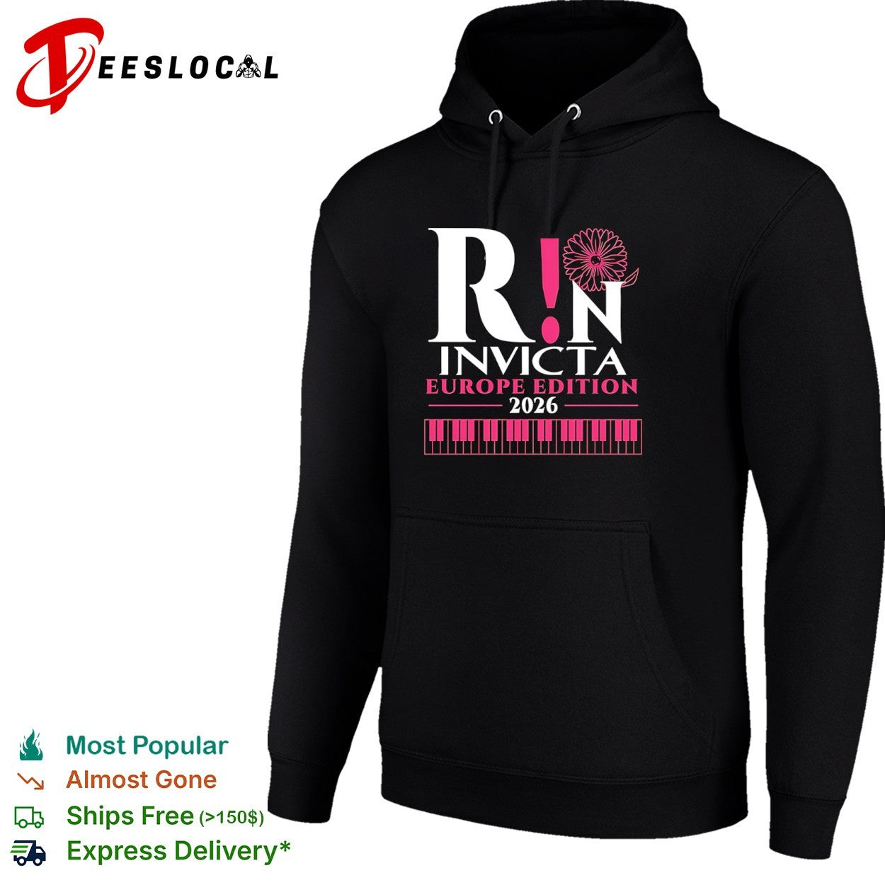 R!N Invicta Europe Edition 2026 Piano Music shirt