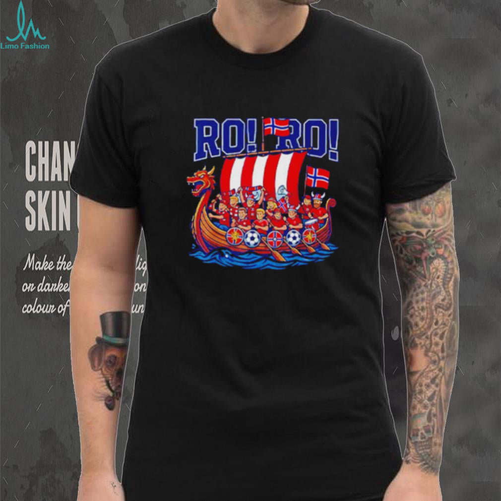 RO RO Norway Viking Ship Soccer World Cup 2026 shirt