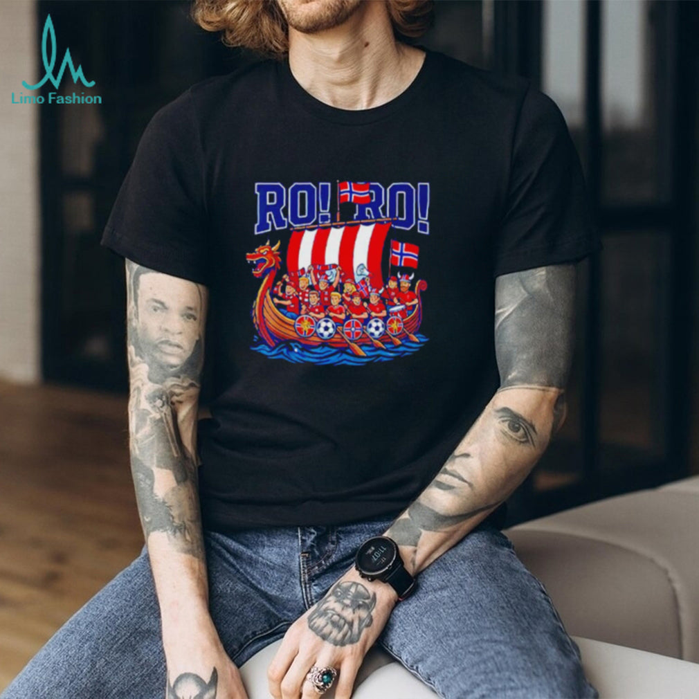 RO RO Norway Viking Ship Soccer World Cup 2026 shirt