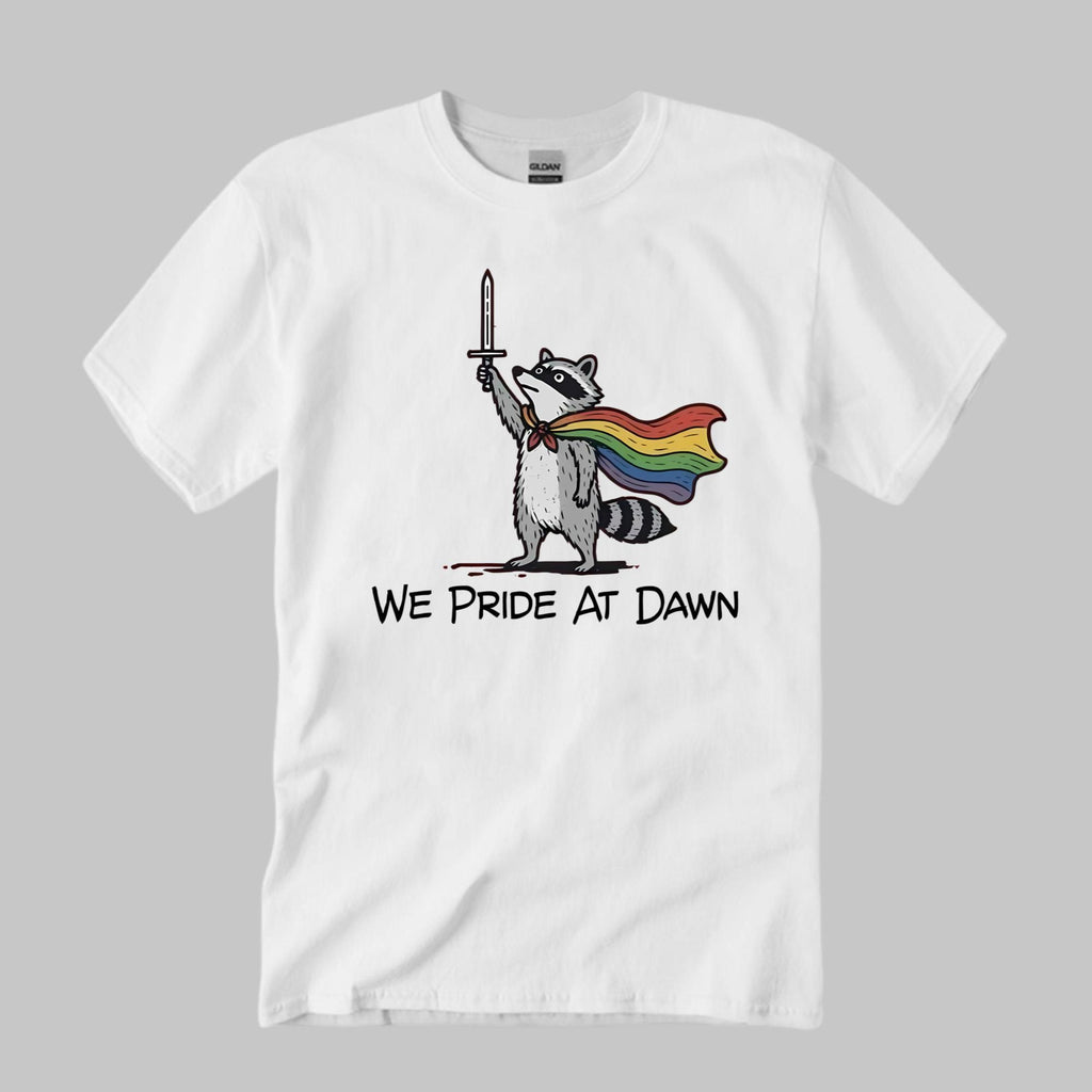 Raccoon We Pride At Dawn Shirt