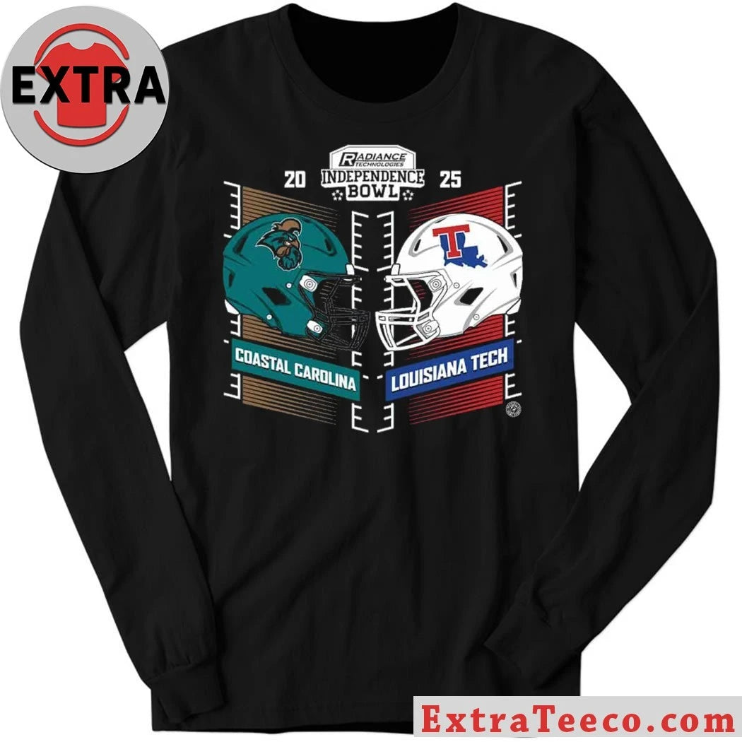 Radiance Technologies Independence Bowl 2025 between Coastal Carolina and Louisiana Tech at Independence Stadium in Shreveport, Louisiana Shirt