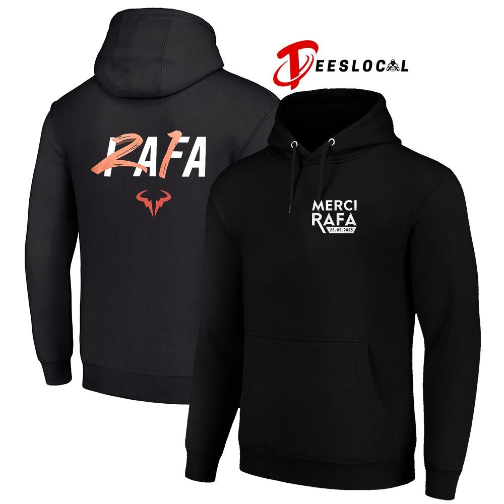 Rafael Nadal Merci Rafa logo shirt