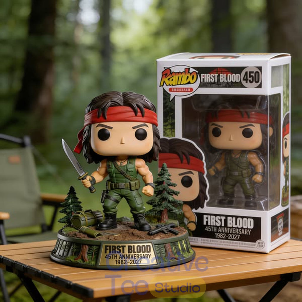 Rambo First Blood 45th Anniversary Collector Pop! Figure