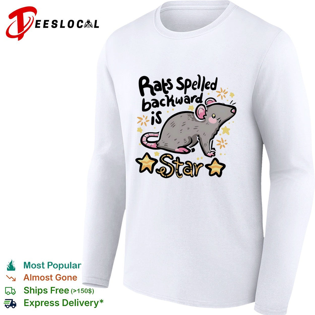 Rats spelled backward is star shirt