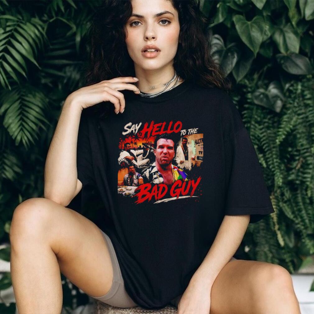 Razor Ramon Say Hello to the Bad Guy Scott Hall shirt