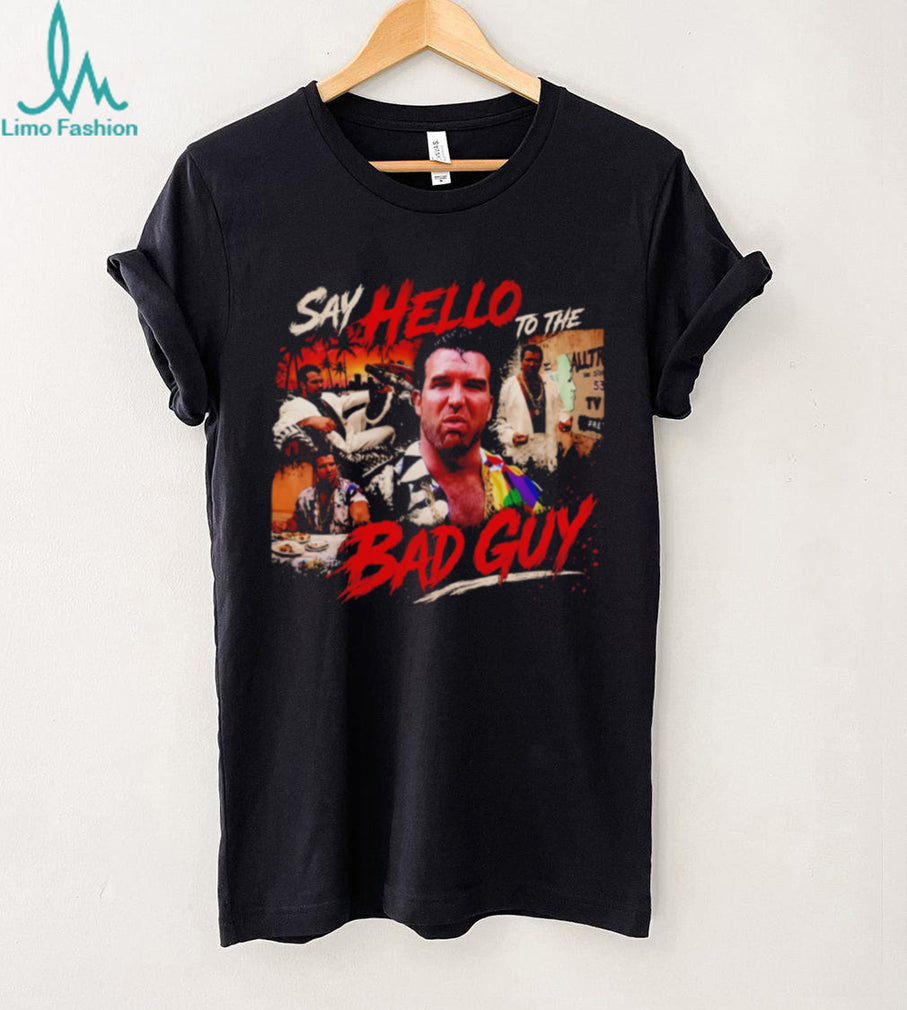 Razor Ramon Say Hello to the Bad Guy Scott Hall shirt