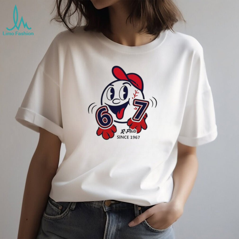 Reading Fightin Phils R Phils Baseball Mascot Unisex T Shirt