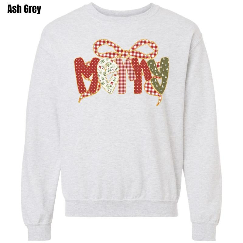 Red & Green Patterned Merry Sweatshirt 'NLB' T-Shirts, Hoodie | PodTeesHub.com