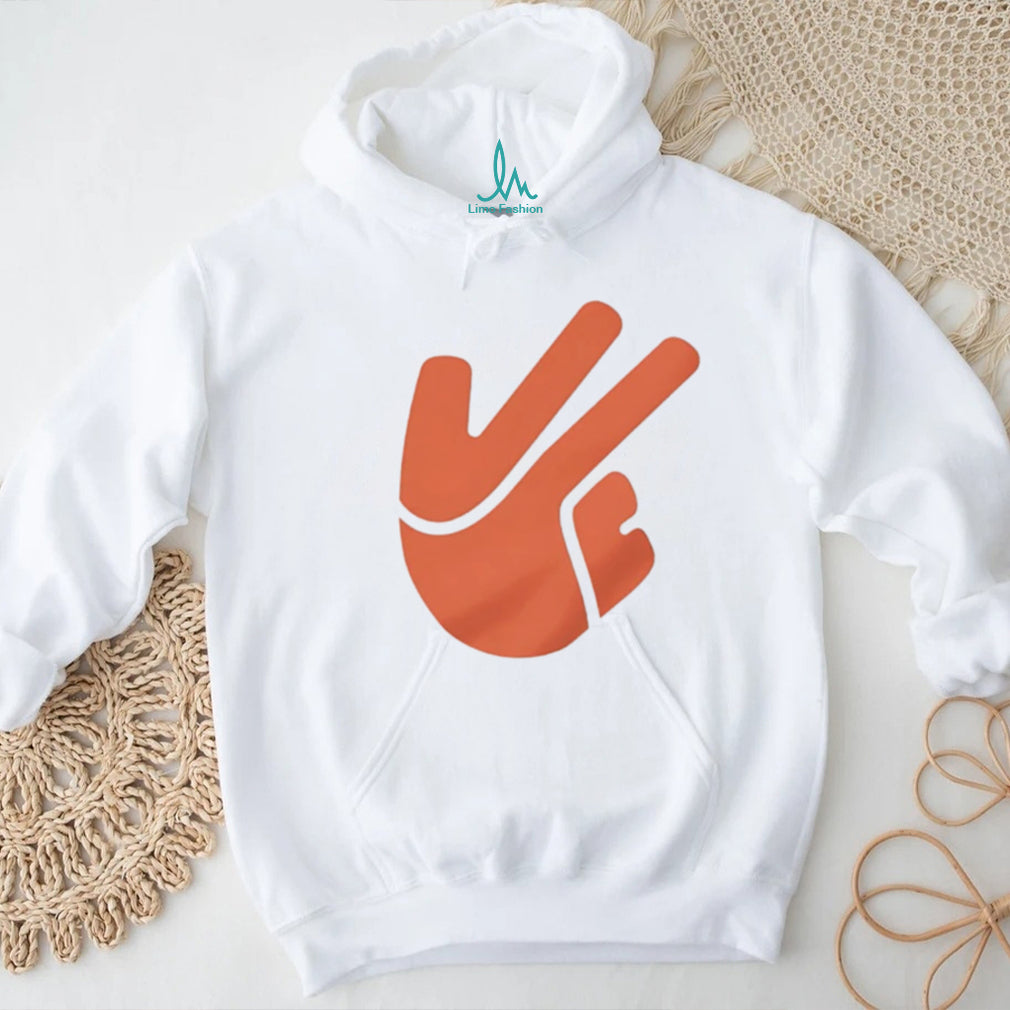 Red Hand Gesture West Coast Sign Urban Style Graphic T Shirt