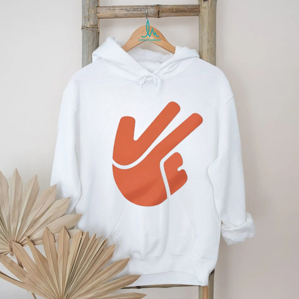 Red Hand Gesture West Coast Sign Urban Style Graphic T Shirt