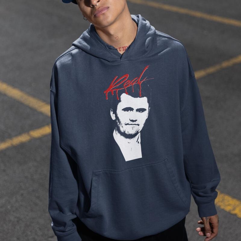 Red Kirk Shirt, Whole Lotta Charlie Hoodie, Kirkified Playboi Album Tee Sweatshirt | PodTeesHub.com