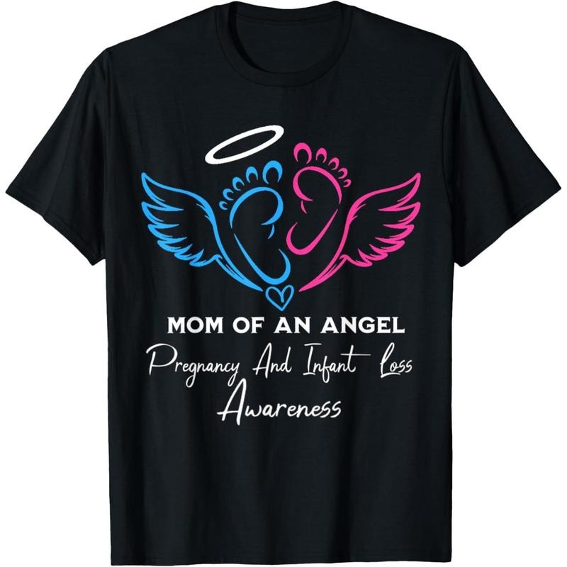 Remembering Our Angels Pregnancy and Infant Loss Awareness Apparel T-Shirts, Hoodie, Sweatshirt | PodTeesHub.com