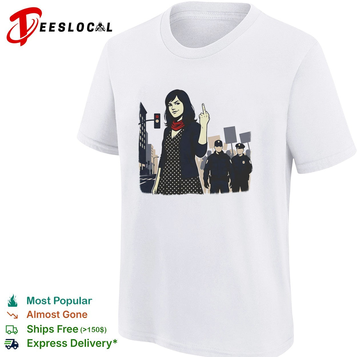Resistance Protester at a Law Enforcement Protest shirt