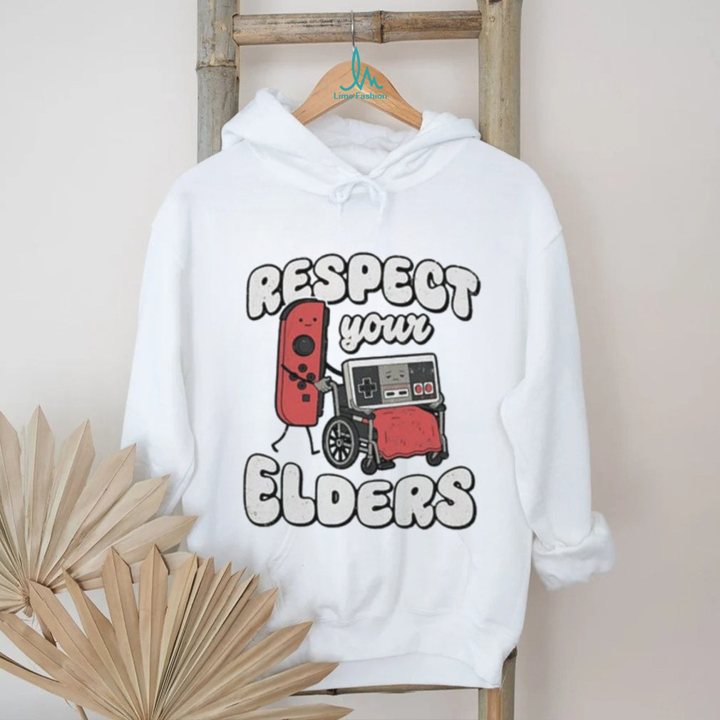 Respect your elders console game shirt