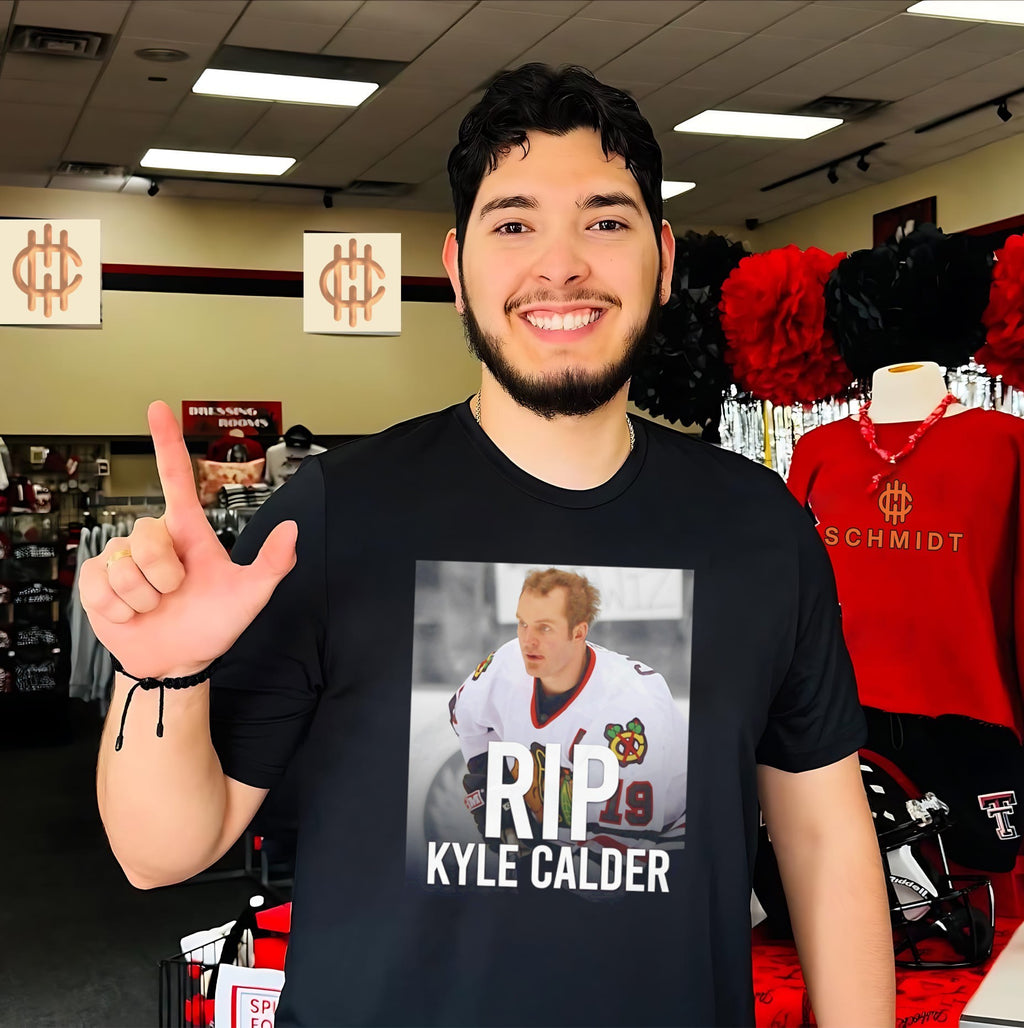 Rest in Peace Kyle Calder shirt