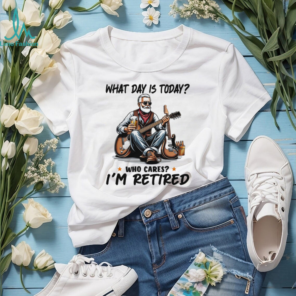 Retired Musician Guitarist Beer Lover Funny Graphic Shirt
