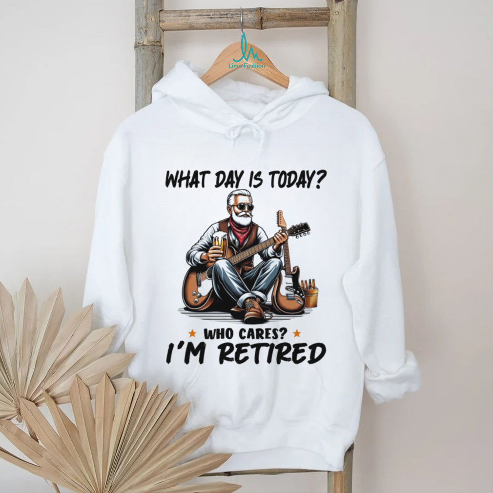 Retired Musician Guitarist Beer Lover Funny Graphic Shirt