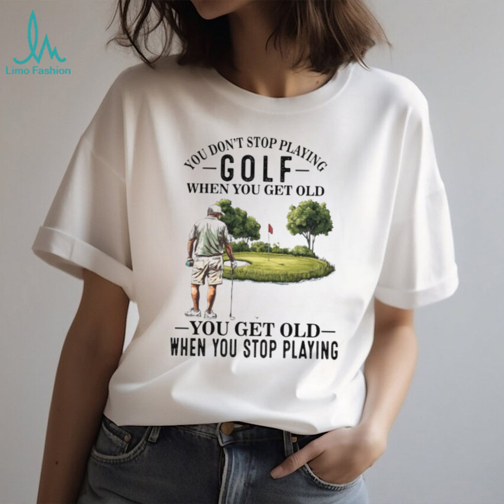 Retirement Golf Quote Senior Player Green Hobby T Shirt