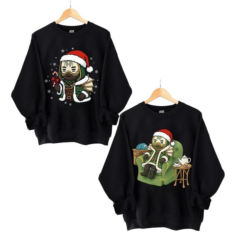 Retro Sleep Token Christmas 2 Style Sweatshirt, Sleep Token Tour 2025 Sweater, New Song Concert Tour, Gift for Fan,...