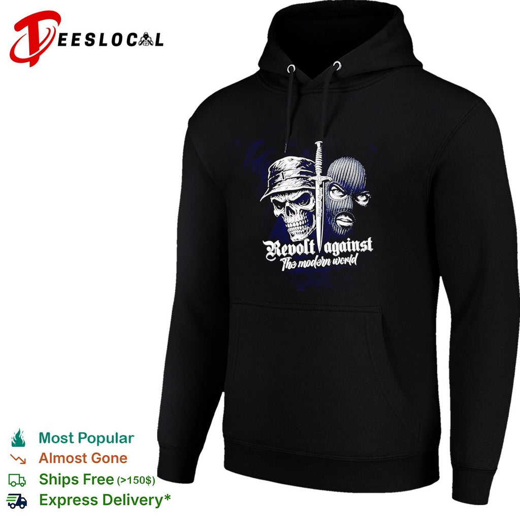 Revolt Against the Modern World Skull and Balaclava shirt