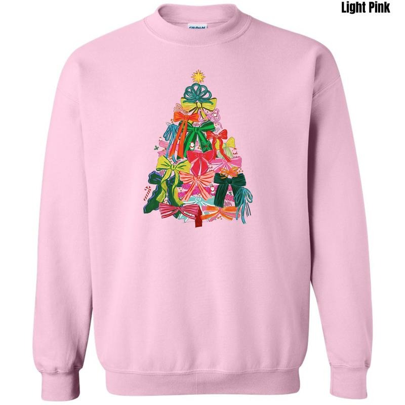 Ribbons & Bows Tree Sweatshirt 'NLB' T-Shirts, Hoodie | PodTeesHub.com