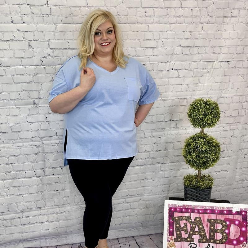 Riley's Raw Hem Boyfriend Tee *Final Sale* Hoodie, Sweatshirt | PodTeesHub.com