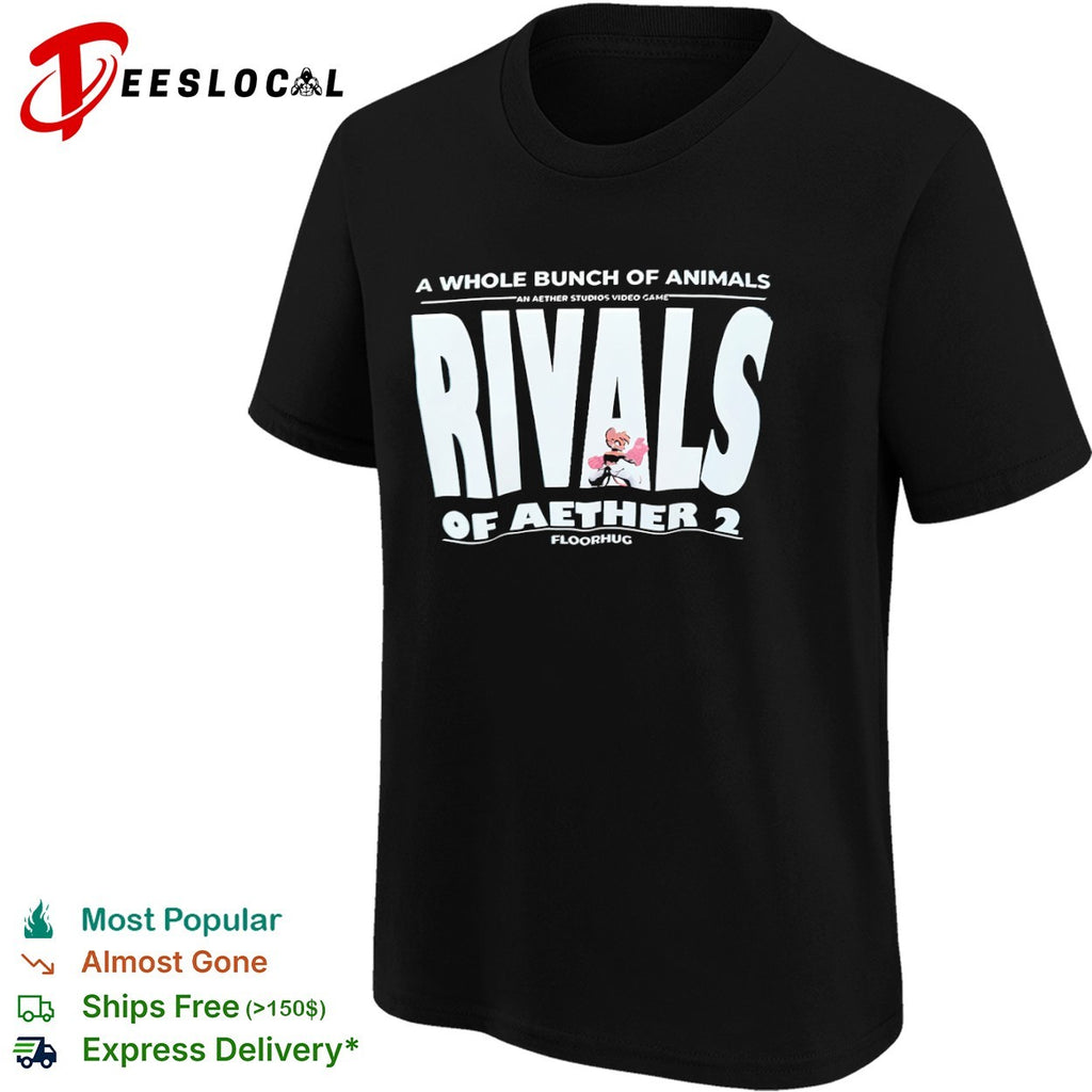 Rivals of Aether 2 A Whole Bunch of Animals An Aether Studios Video Game shirt