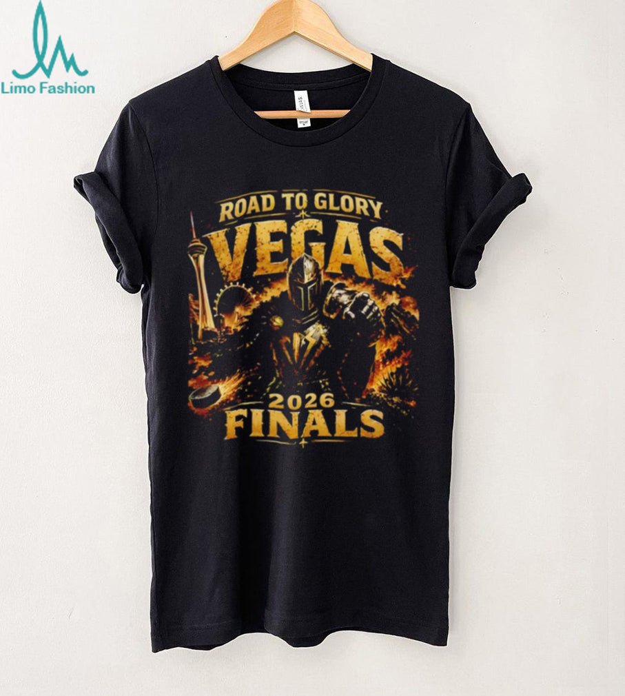 Road to Glory Vegas Golden Knights Hockey NHL 2026 Finals shirt