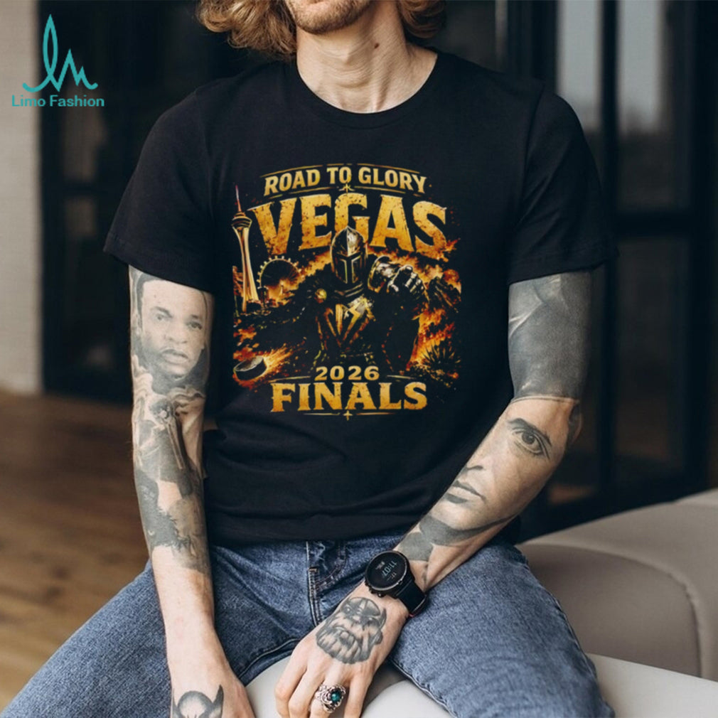 Road to Glory Vegas Golden Knights Hockey NHL 2026 Finals shirt