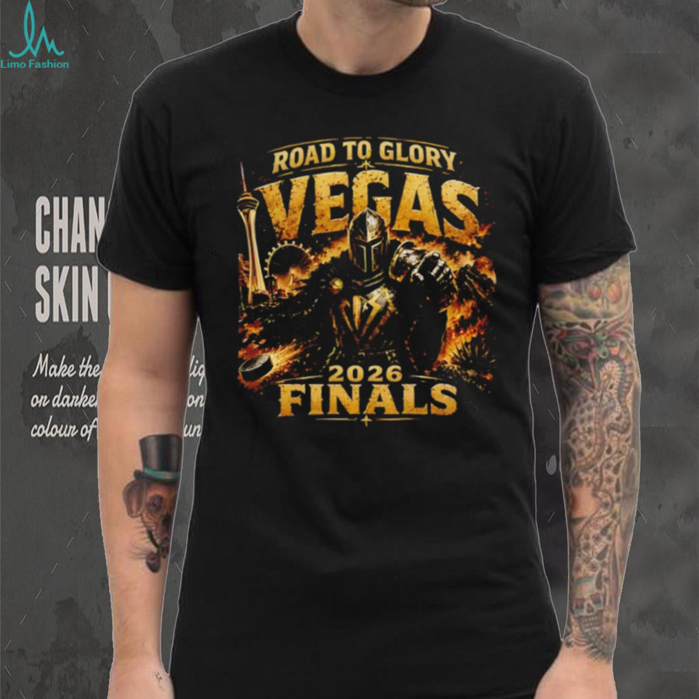 Road to Glory Vegas Golden Knights Hockey NHL 2026 Finals shirt